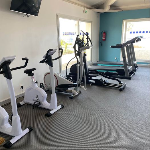 Salle de sport du camping